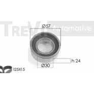 Комплект ремня ГРМ TREVI AUTOMOTIVE 1194569744 1987948080 KD1205 097990/ 1