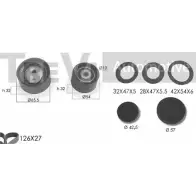 Комплект ремня ГРМ TREVI AUTOMOTIVE RP K3192DS SK3192DS Renault Laguna (BG) 2 Хэтчбек 1.8 16V (BG0B. BG0C. BG0J. BG0M. BG0V) 121 л.с. 2001 – 2005 KD1214S