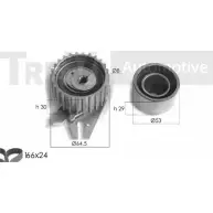 Комплект ремня ГРМ TREVI AUTOMOTIVE KD1223 KD356 Fiat Marea (185) 1 Универсал 2.0 150 20V 150 л.с. 2001 – 2002 09799 7/2