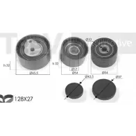 Комплект ремня ГРМ TREVI AUTOMOTIVE 1987948210 0 97666 Renault Megane (BA) 1 Хэтчбек 1.8 16V (BA06. BA12. BA1A. BA1M. BA1R) 115 л.с. 2001 – 2003 KD1244