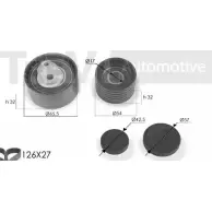 Комплект ремня ГРМ TREVI AUTOMOTIVE Renault Laguna (BG) 2 Хэтчбек 2.0 16V (BG1Y) 204 л.с. 2005 – 2007 RPK3220D/4 KD 383 KD1247