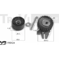 Комплект ремня ГРМ TREVI AUTOMOTIVE KD1252 1987948942 097 998/A Fiat Stilo (192) 1 Хэтчбек 1.9 JTD 140 л.с. 2004 – 2006