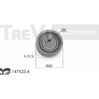 Комплект ремня ГРМ TREVI AUTOMOTIVE K D431 Audi A6 (C4) 1 Седан 2.0 16V Quattro 140 л.с. 1994 – 1997 KD1289 RPK3268D