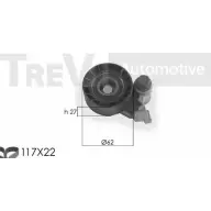 Комплект ремня ГРМ TREVI AUTOMOTIVE KD1318 Ford Fiesta 4 (DX, JA, JB) Хэтчбек 1.2 5 i 16V 75 л.с. 1995 – 2002 K D467 RPK3290D
