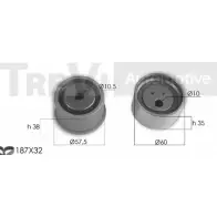 Комплект ремня ГРМ TREVI AUTOMOTIVE KD1333 RPK3305D KD4 86 Mitsubishi Pajero Sport