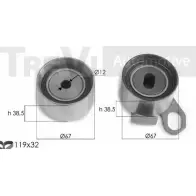 Комплект ремня ГРМ TREVI AUTOMOTIVE 097559/5 Opel Frontera (A) 1 Кроссовер 2.8 TD (5BMWL4) 113 л.с. 1995 – 1998 KD1343 402 8167