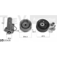 Комплект ремня ГРМ TREVI AUTOMOTIVE KD1350 Audi A6 (C5) 2 1997 – 2004 RPK3320D/1 K D503