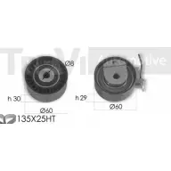 Комплект ремня ГРМ TREVI AUTOMOTIVE 0972 25 KD519 KD1365 Citroen C4 1 (LA, PF2) Купе