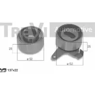 Комплект ремня ГРМ TREVI AUTOMOTIVE KD 529 Kia Carens (FJ) 2 2002 – 2006 KD1374 RPK3348D