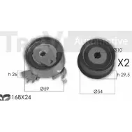 Комплект ремня ГРМ TREVI AUTOMOTIVE RPK3356D Opel Astra (G) 2 Хэтчбек 2.0 16V OPC (F08. F48) 160 л.с. 1999 – 2002 KD5 39 KD1383