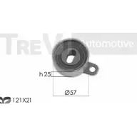 Комплект ремня ГРМ TREVI AUTOMOTIVE KD1404 1194570801 RPK3377D KD 839