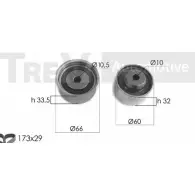 Комплект ремня ГРМ TREVI AUTOMOTIVE SK3424D KD1442 Kia Magentis (GD, MS) 1 2000 – 2005 RPK 3424D