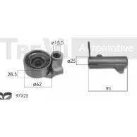 Комплект ремня ГРМ TREVI AUTOMOTIVE KD1470 R PK3453D 1194571035 SK3453D