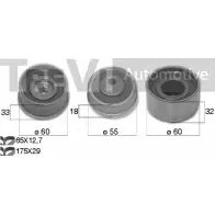Комплект ремня ГРМ TREVI AUTOMOTIVE Hyundai Santa Fe (SM) 1 Кроссовер 2.4 16V 4x4 136 л.с. 2001 – 2006 RPK347 6D SK3476D KD1492