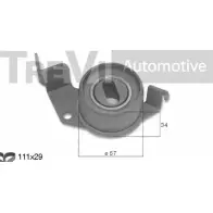 Комплект ремня ГРМ TREVI AUTOMOTIVE Mitsubishi Carisma 1 (DA) Седан 1.6 (DA1A) 99 л.с. 1997 – 2006 1987 948228 RPK3482D KD1498