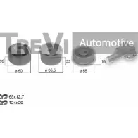 Комплект ремня ГРМ TREVI AUTOMOTIVE KD1514 SK3498D Mitsubishi L200 3 (K7T, K6T) Пикап 2.4 4WD (K75T) 132 л.с. 1996 – 2007 RP K3498D