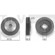 Шкив коленвала TREVI AUTOMOTIVE P920 29 76R001 Peugeot 406 1 (8B, E, C) 1995 – 2005 PC1055