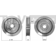Шкив коленвала TREVI AUTOMOTIVE RPK532008 Fiat Doblo P1 023 PC1121