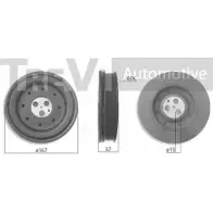 Шкив коленвала TREVI AUTOMOTIVE PC1198 FO8 091 1194572062 FO8092