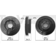 Шкив коленвала TREVI AUTOMOTIVE RPK06079 0 PC1272 SK060790 1194572264