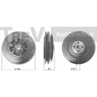 Шкив коленвала TREVI AUTOMOTIVE SK060900 RPK0 60900 Volkswagen Transporter (T4) 4 Автобус 2.4 D Syncro 78 л.с. 1992 – 1998 PC1282