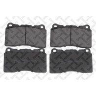 Тормозные колодки дисковые, комплект STELLOX Renault Megane (DZ) 3 Купе 2.0 R.S. 265 л.с. 2008 – 2025 NFW3CL U 000 682B-SX