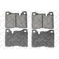 Тормозные колодки дисковые, комплект STELLOX 022 020B-SX 4057276016453 E49 HAKK 3592979 - Изображение 2