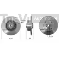 Ступичный подшипник, комплект TREVI AUTOMOTIVE WB2268 RPK20105 RK B2099D Renault Modus (FJP0) 1 Хэтчбек 1.2 (FP0C. FP0K. FP0P) 65 л.с. 2005 – 2025
