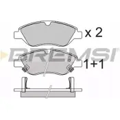 Тормозные колодки, дисковые, комплект BREMSI BP3736 2TE34KD SPB 736 1194742678
