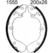Комплект тормозов, барабанный тормозной механизм BSF 1194744536 U7BWEV0 6094 06 094