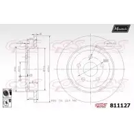Тормозной диск MAXTECH 8111 27 VGJOG 1194800054 811127.6060