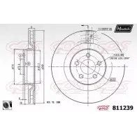 Тормозной диск MAXTECH Z9NRES 811239.0060 811 239 1194800406