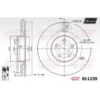 Тормозной диск MAXTECH 811239.6060 8 11239 1194800408 GVCERGK