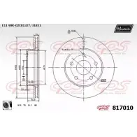 Тормозной диск MAXTECH 81701 0 817010.0060 1194800574 O8JS2W
