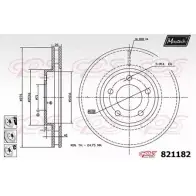Тормозной диск MAXTECH 7GKTJK 1194800897 82118 2 821182.6980