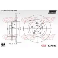 Тормозной диск MAXTECH 827031.0060 1194801760 8270 31 BV4CQD