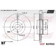 Тормозной диск MAXTECH 5BNFD 82703 2 827032.0060 1194801766