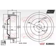 Тормозной барабан MAXTECH IA6YU2 82 8001 828001.0080 1194801899