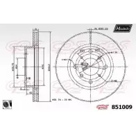 Тормозной диск MAXTECH 1194802933 85 1009 851009.0060 36AMLG3