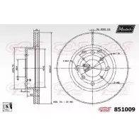 Тормозной диск MAXTECH ANQASIH 1194802934 8 51009 851009.0080