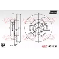 Тормозной диск MAXTECH 8 51121 851121.0060 1194803275 6MQRWU