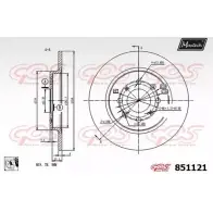 Тормозной диск MAXTECH 5ER5W13 85 1121 851121.0080 1194803276