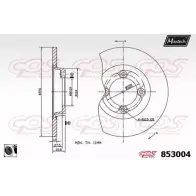 Тормозной диск MAXTECH 85G57I 1194803542 853004.0060 85300 4
