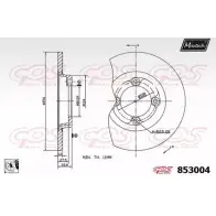Тормозной диск MAXTECH 1194803543 L7RP17A 8530 04 853004.0080