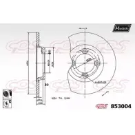 Тормозной диск MAXTECH 85300 4 BI45BB 1194803544 853004.6060