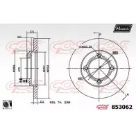 Тормозной диск MAXTECH 8530 62 F24ES5S 1194803740 853062.0060