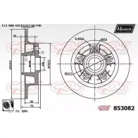 Тормозной диск MAXTECH 853082.0060 1194803812 JM6MWIW 8 53082