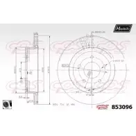 Тормозной диск MAXTECH 1194803890 EGJX1 853096.0060 85309 6