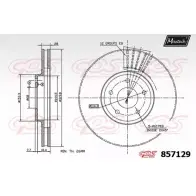 Тормозной диск MAXTECH 85712 9 1194804916 857129.0000 ZCTMM8