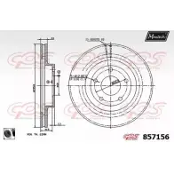 Тормозной диск MAXTECH DICZ7 1194805067 85 7156 857156.0060